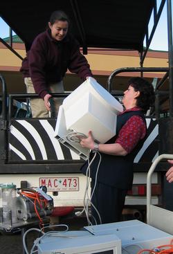 loading the truck